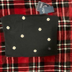 Flower print tube top!